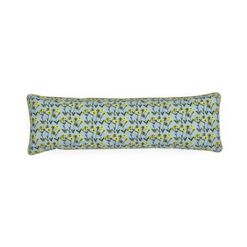 Lemon Posey Bolster Pillow - The Mayfair Hall