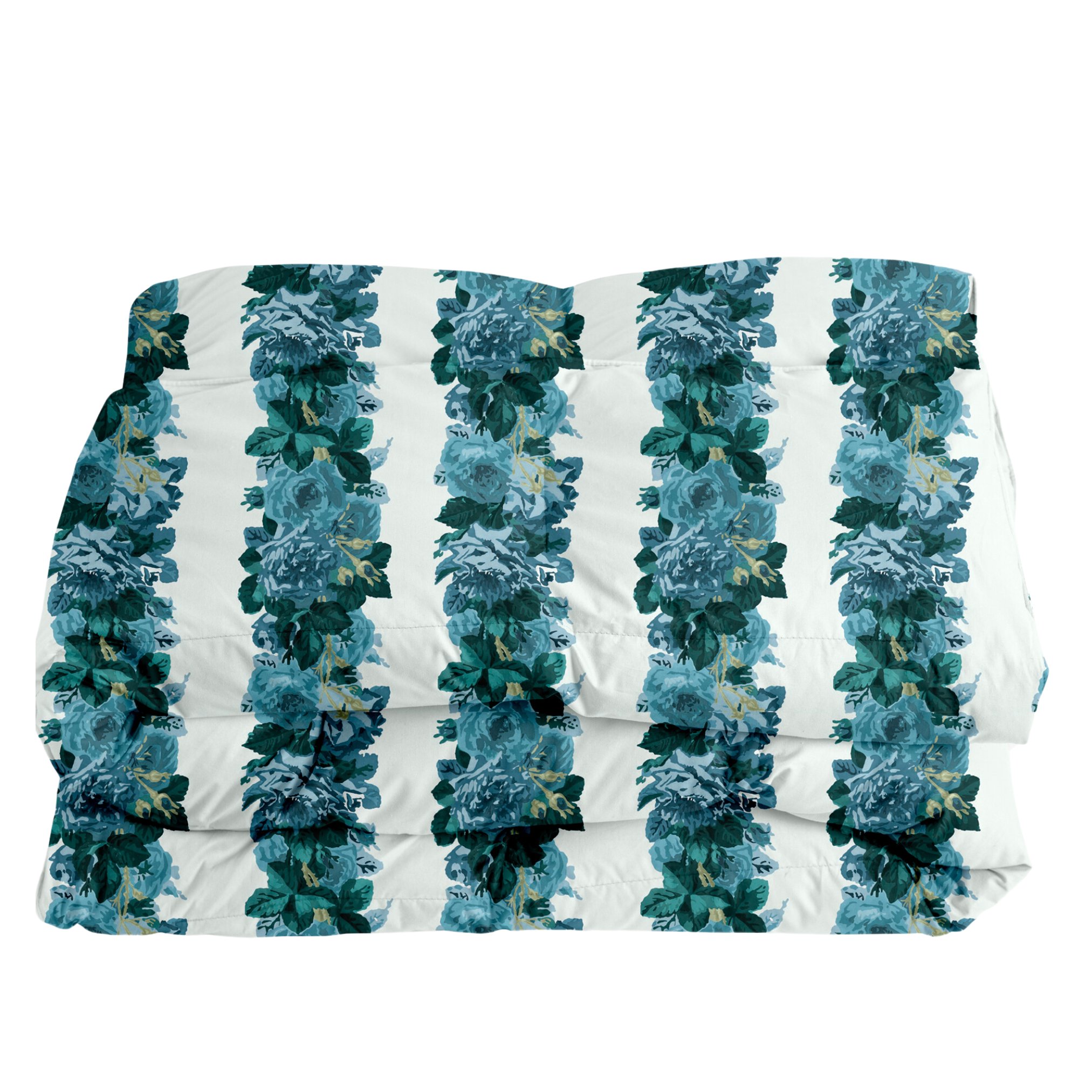 Eliza Jane in Teal Comforter