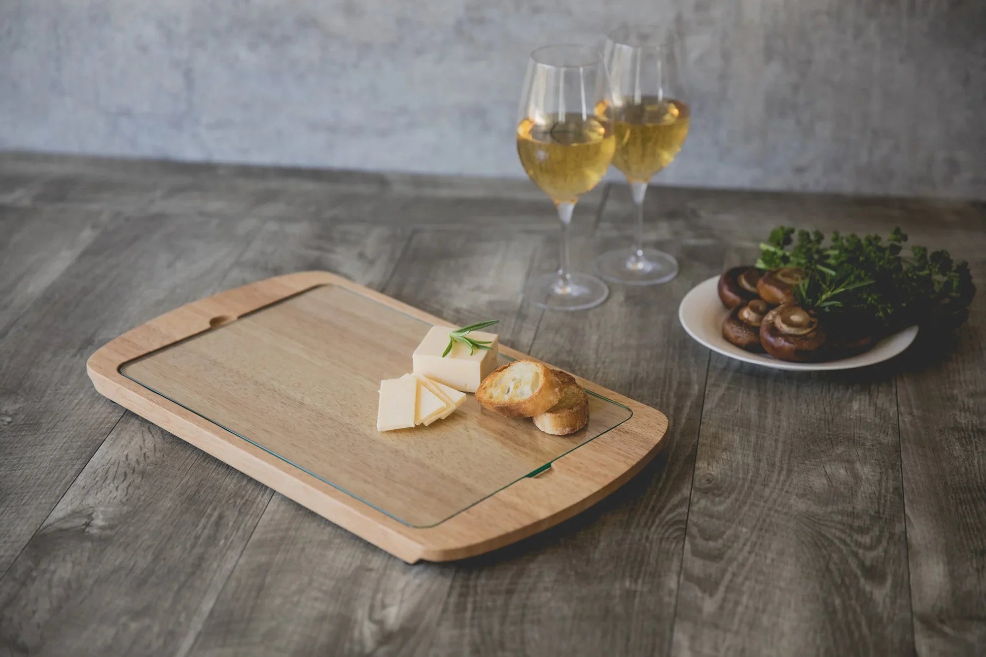 Billboard Glass Top Serving Tray - The Mayfair Hall