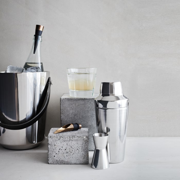 Rosendahl Grand Cru Barware Shaker, Steel, H: 7.9"