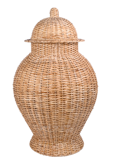 Jumbo Wicker Jar