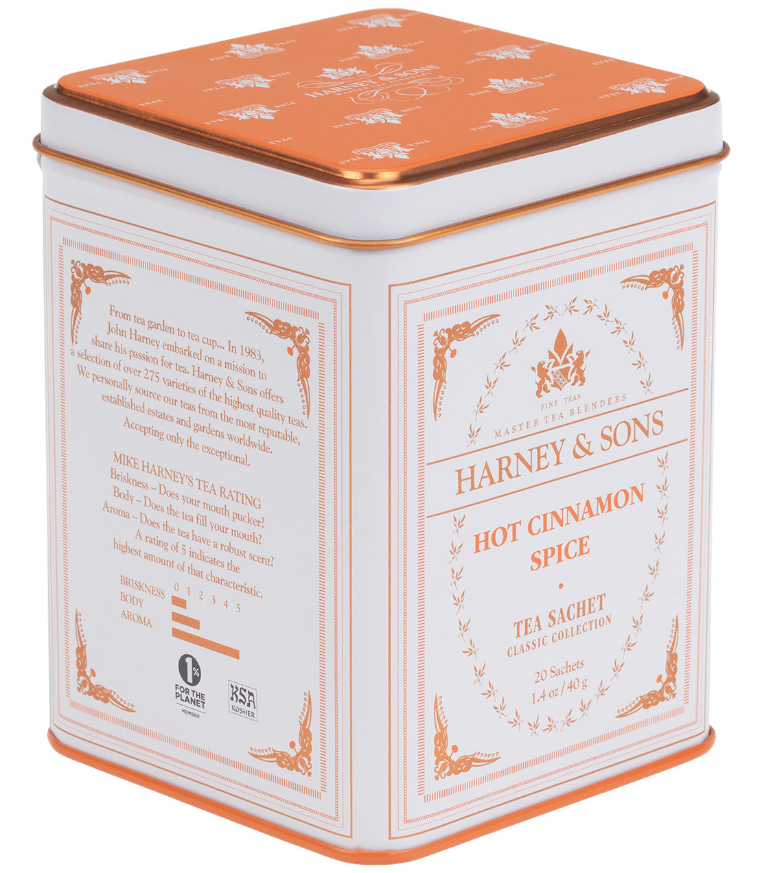 Hot Cinnamon Spice in Classic Tin of 20 Sachets