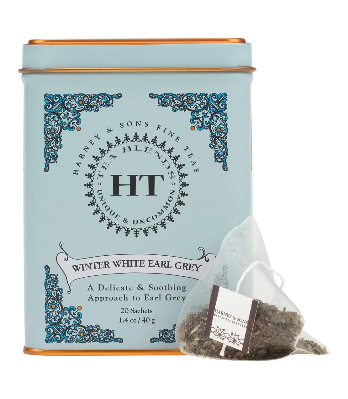 Winter White Earl Grey, HT Tin of 20 Sachets - The Mayfair Hall