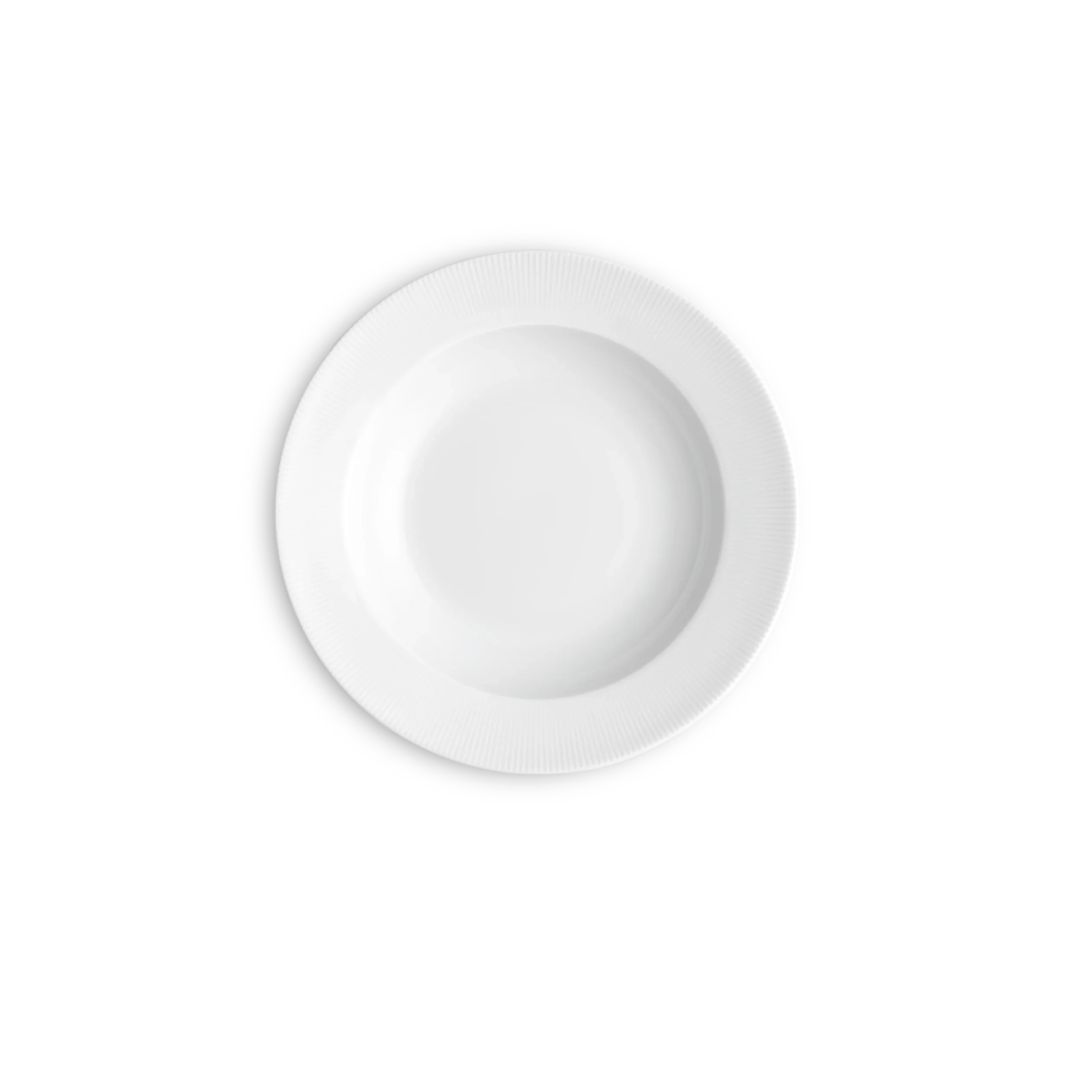 Eventail 8.5" Rimmed Soup Plate, Set of 4 - The Mayfair Hall