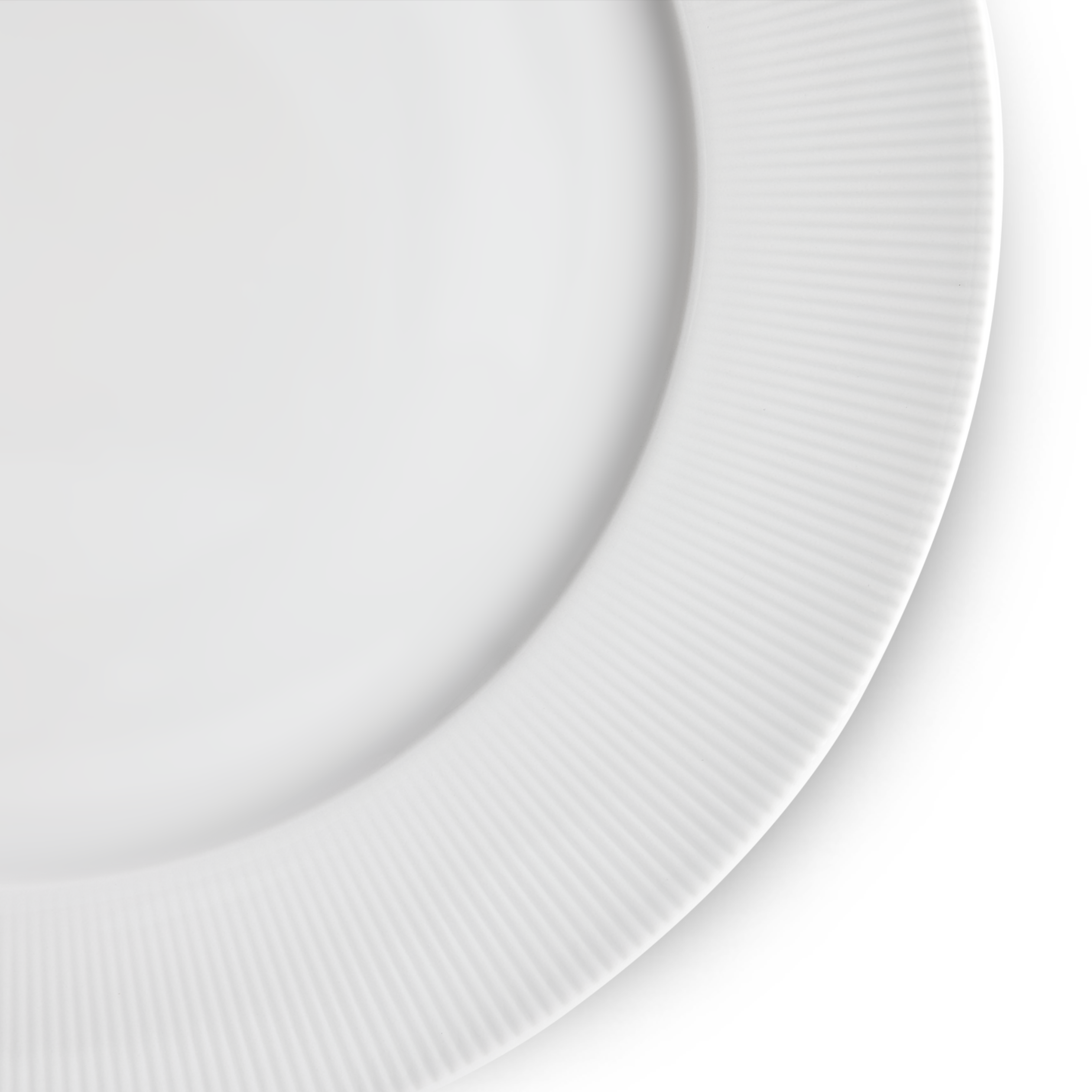 Eventail 8.5" Rimmed Plate, Set of 4 - The Mayfair Hall