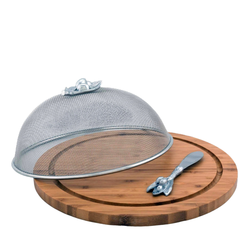 Olive Picnic Cheese Board and Spreader