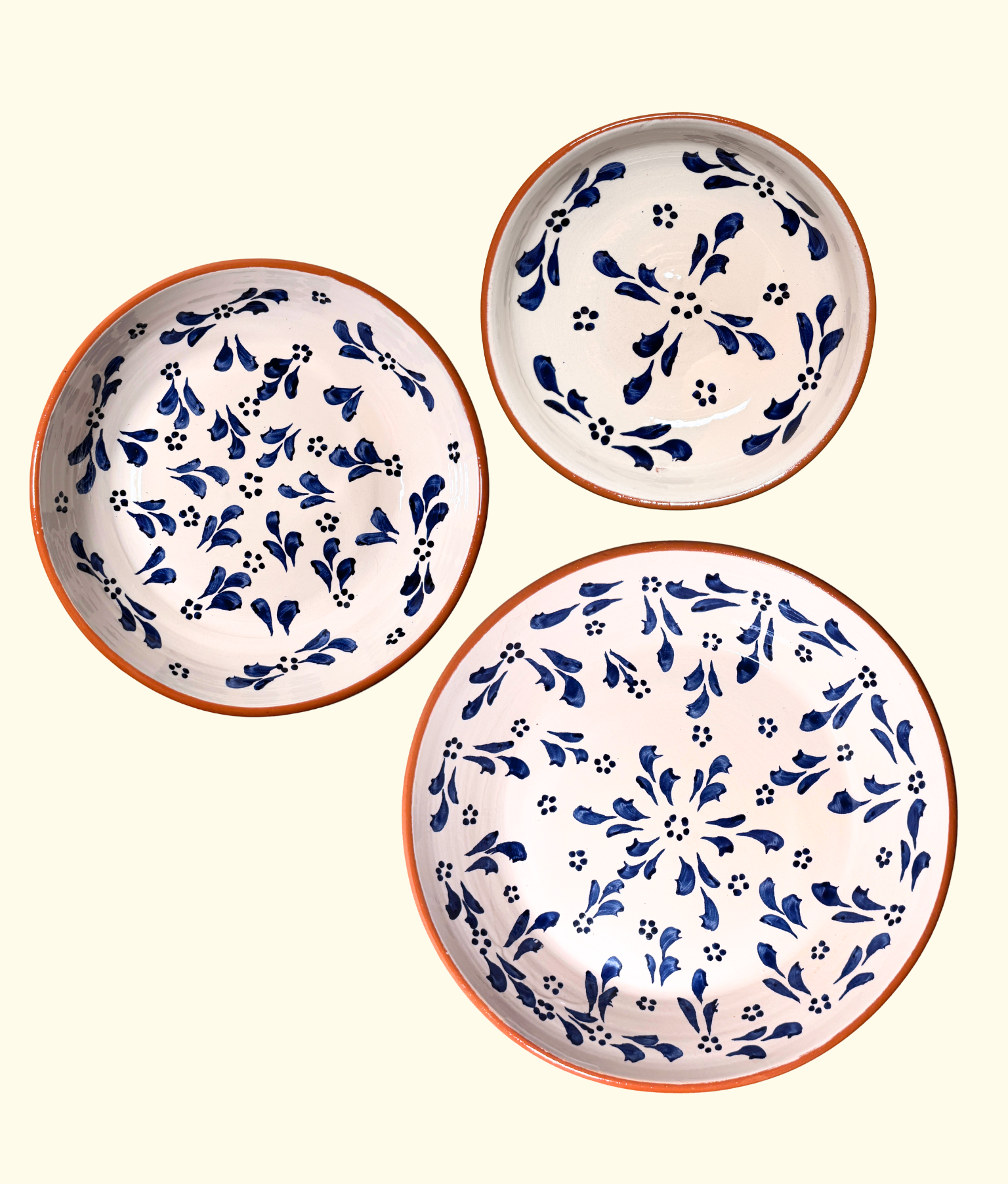 Fleure Serving Plate Trio Set