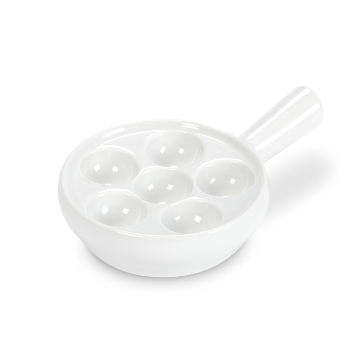 Classic Porcelain Escargot Serving Dishes by Pillivuyt — Set of 2
