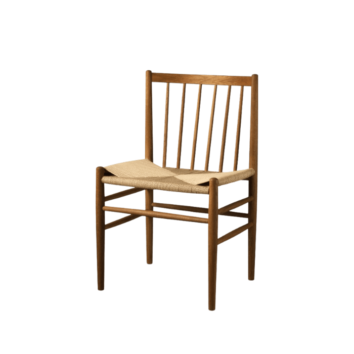FDB Møbler J80 Chair, Smoked Oiled Oak