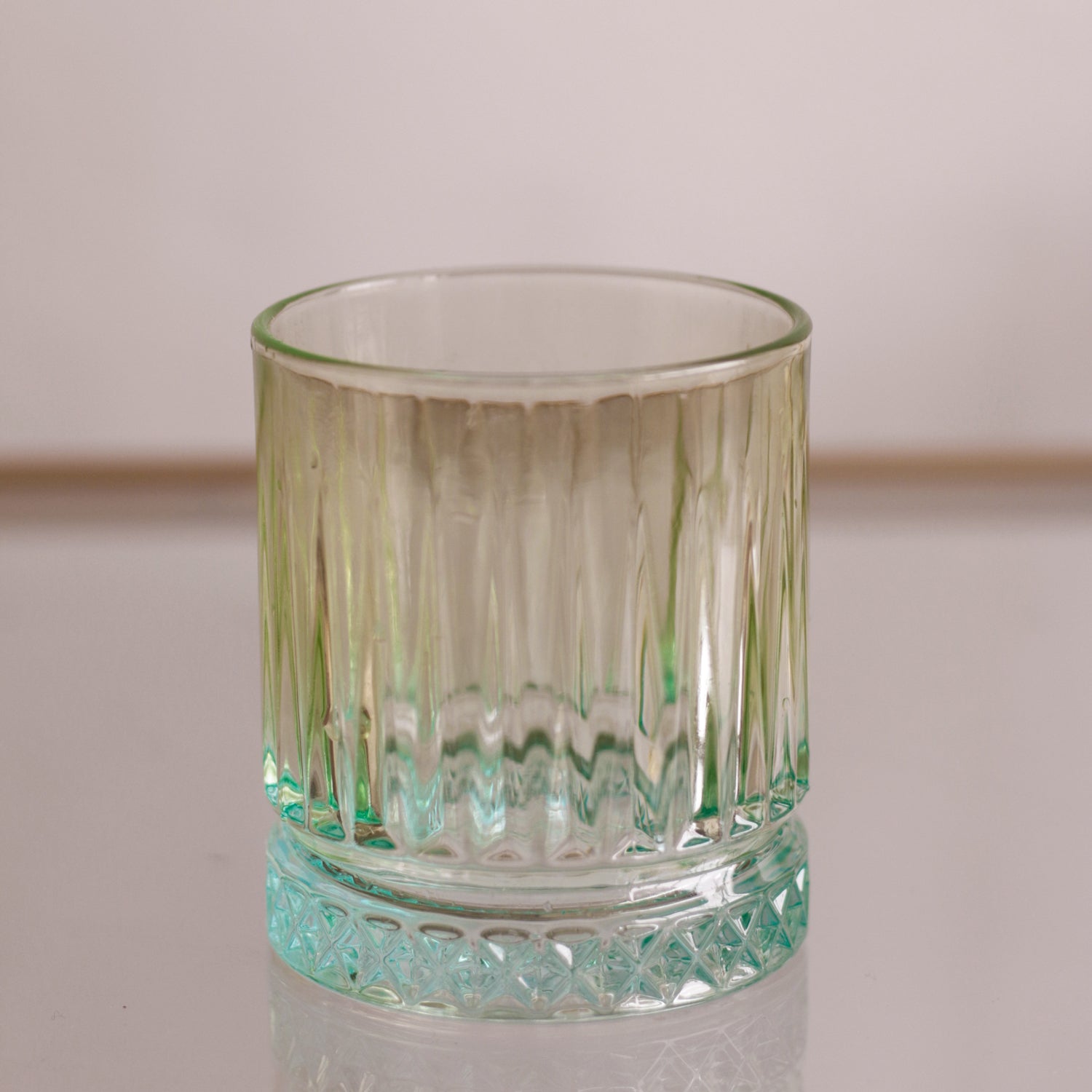 GLASS Aquarelle Double Old Fashioned Set of 4 (Multi)