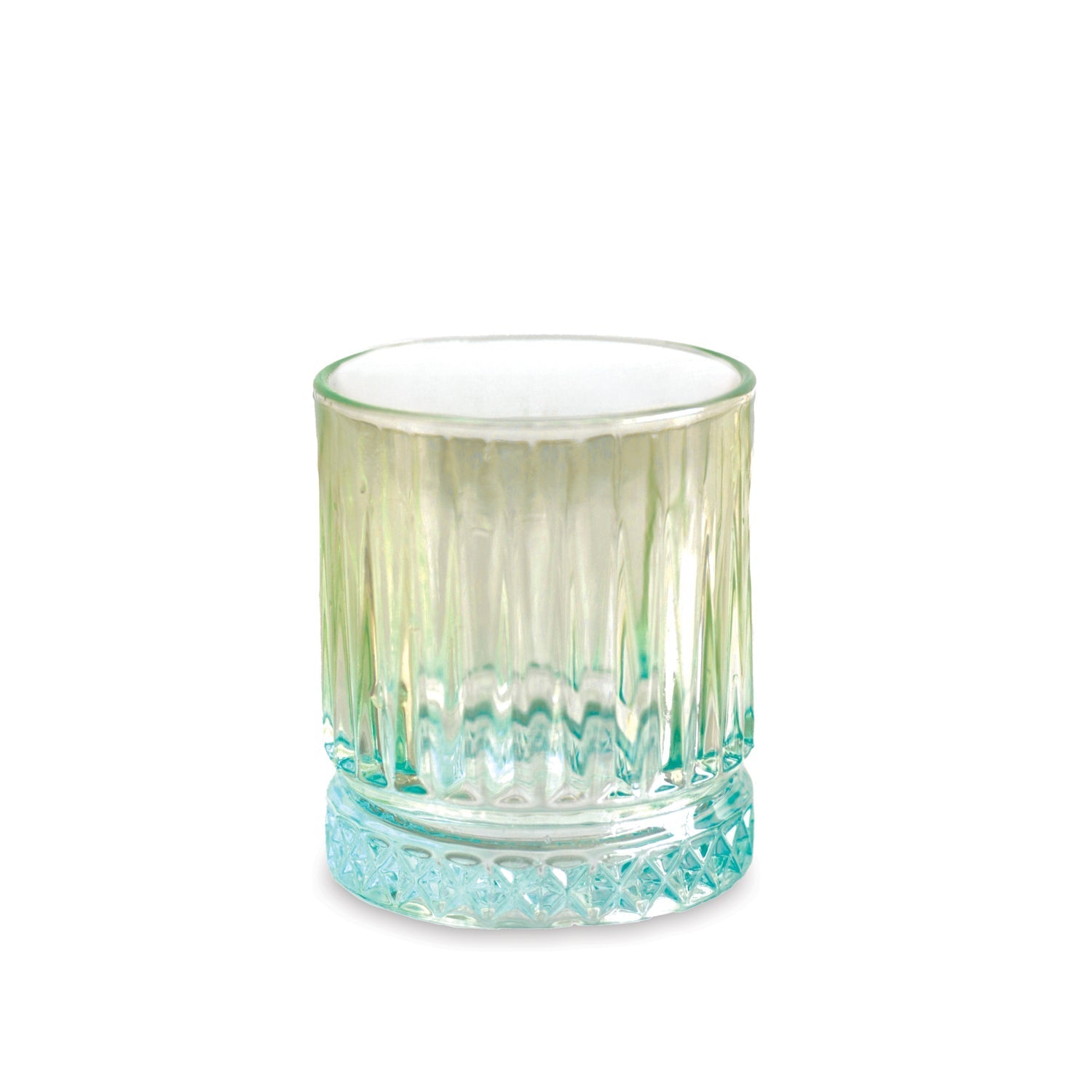 GLASS Aquarelle Double Old Fashioned Set of 4 (Multi)
