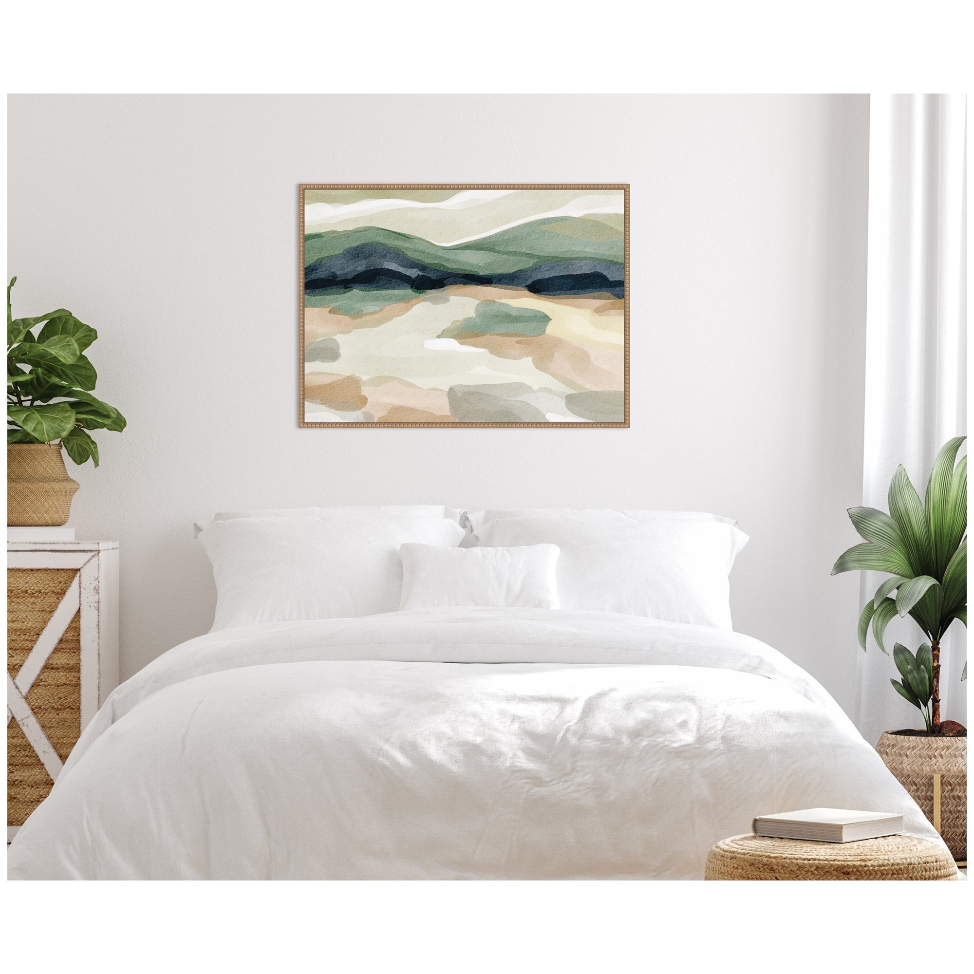 Beauty After Rain by Nikita Jariwala Framed Canvas Wall Art Print