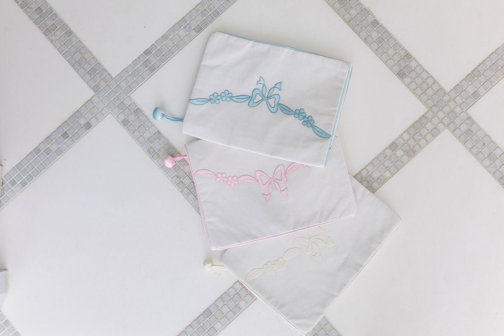 FLORAL BOW LINGERIE ENVELOPE