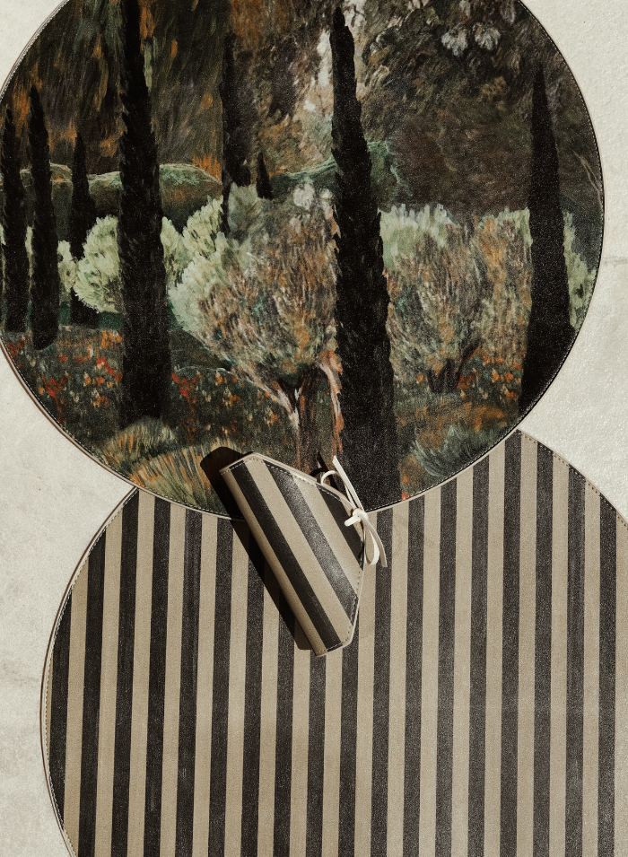Olive Napkin Holder Set | Sunset Soiree by Lainy Hedaya