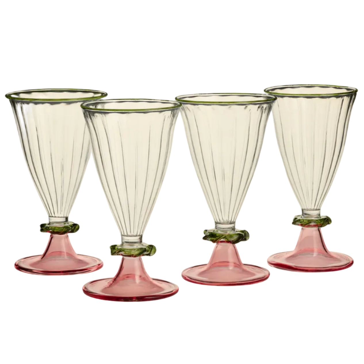 Palace Wine Glasses, Rose