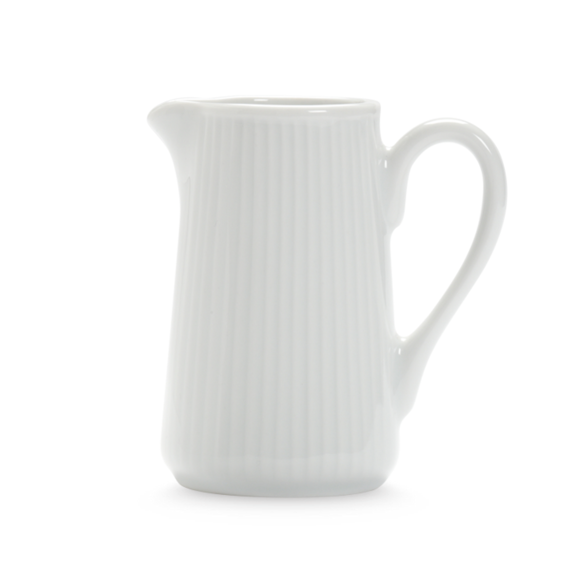 Plisse Pleated Porcelain Pitchers by Pillivuyt — Sets of 2