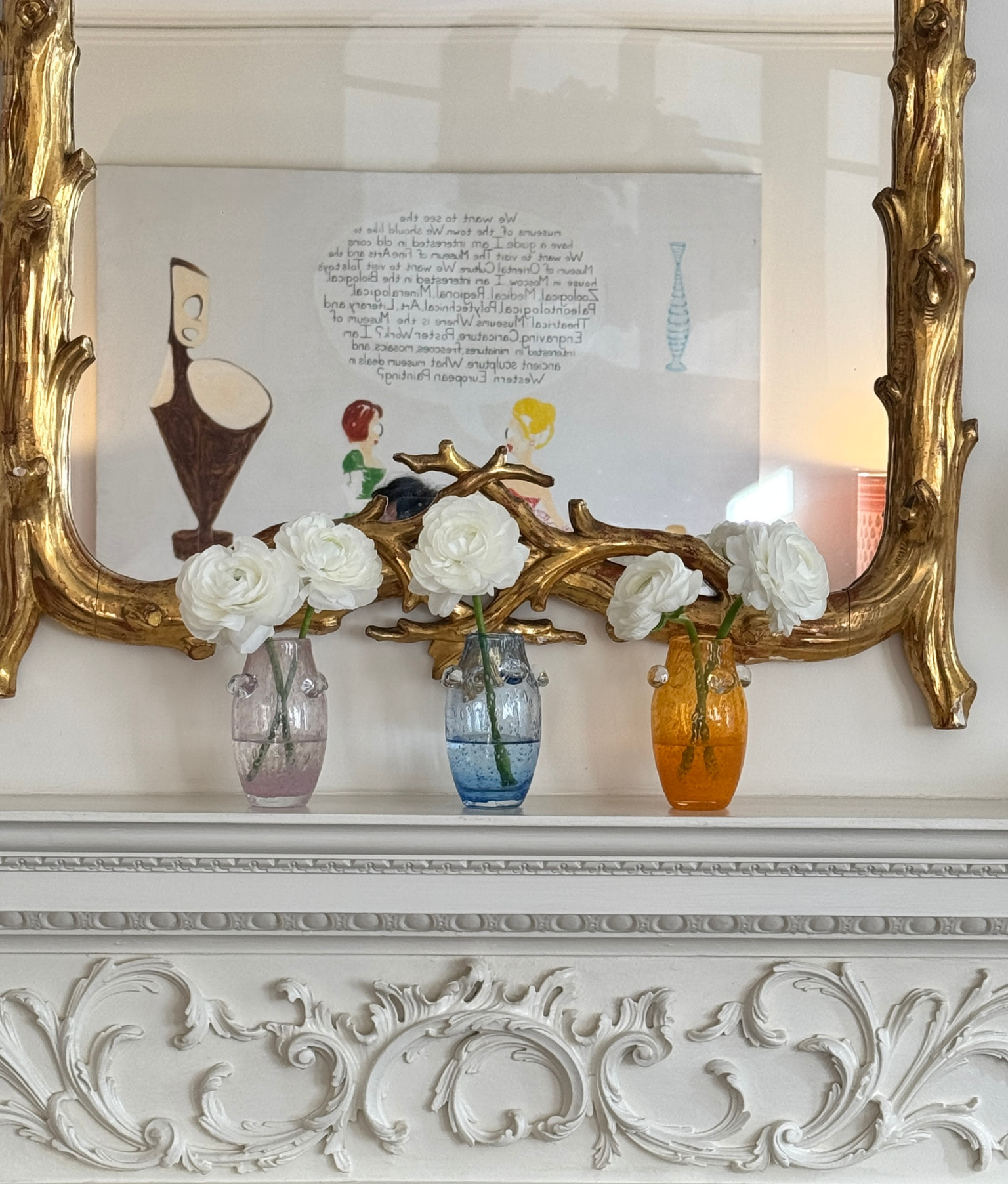 Le Petite Paquerette Vase in Pale Orange