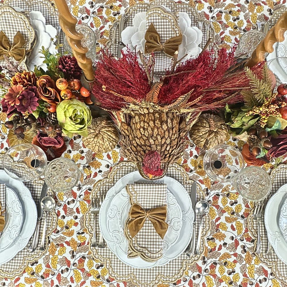 Acorns & Leaves - Tablecloth