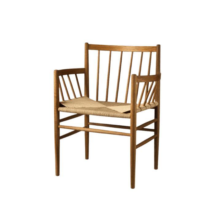 FDB Møbler J81 Chair, Smoked Oiled Oak