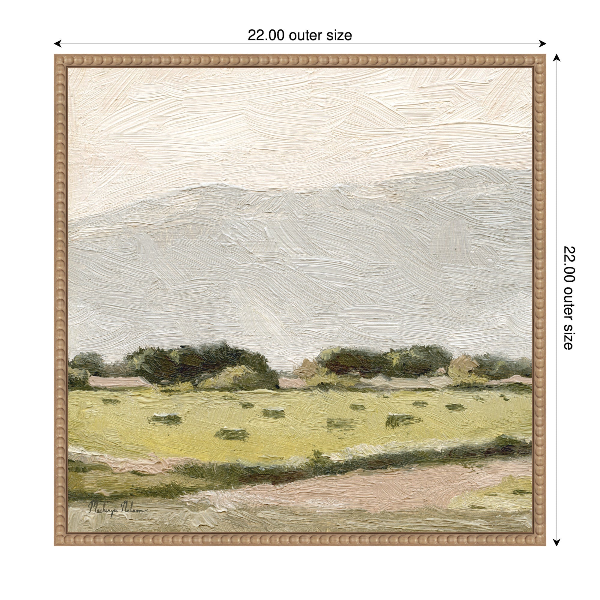 Petit Views No 11 by Mackenzie Nelson Framed Canvas Wall Art Print