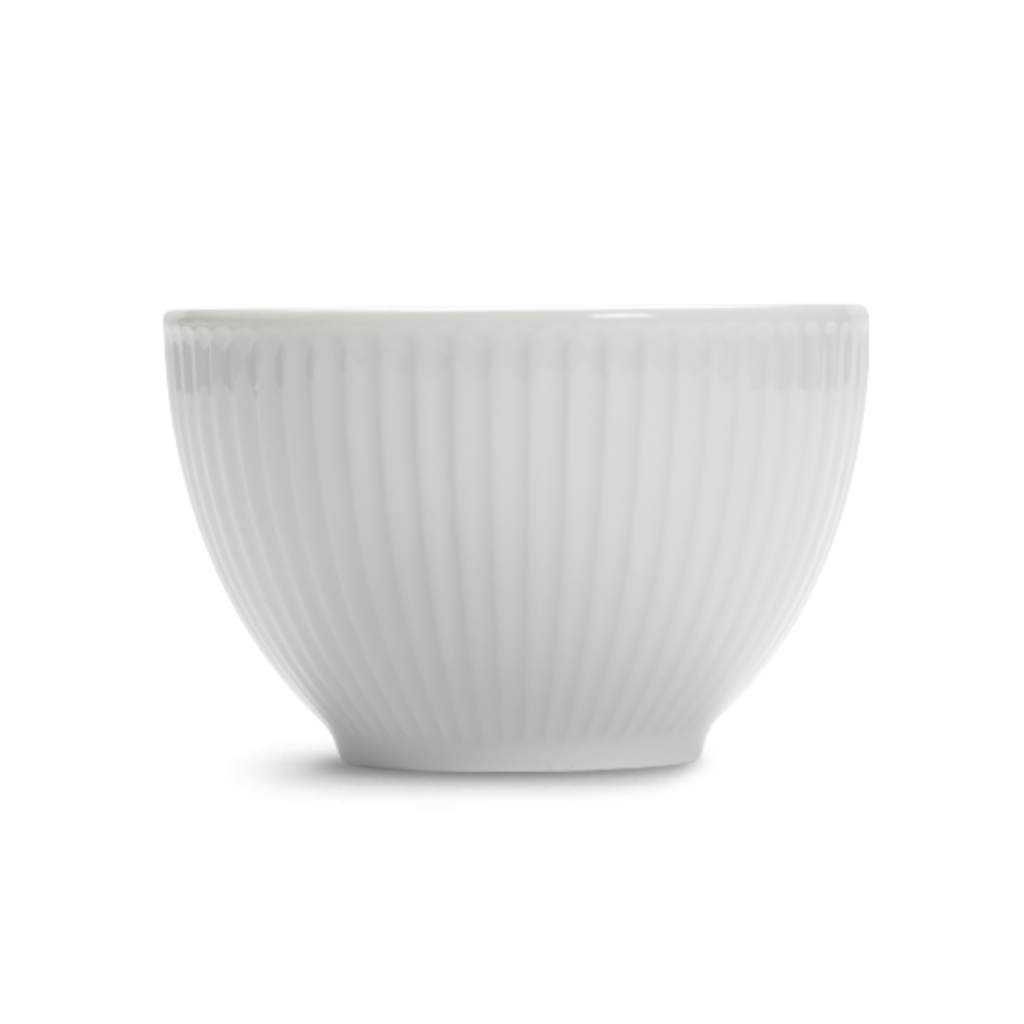 Plisse Pleated Porcelain Pinch Bowls by Pillivuyt — Set of 4