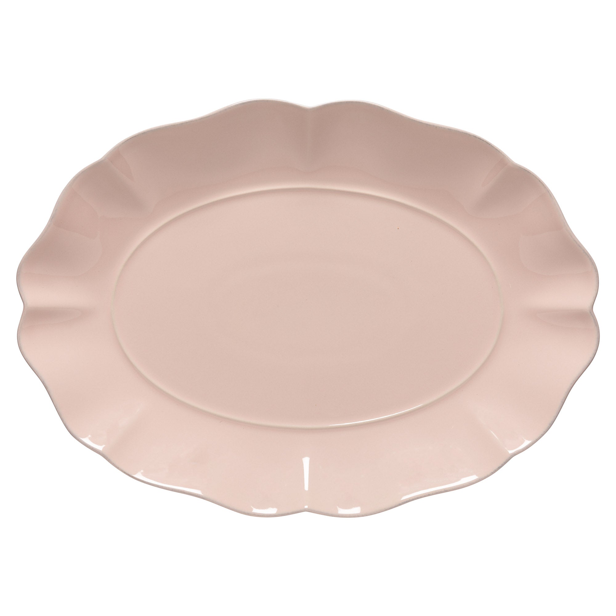 Large Oval Platter Rosa