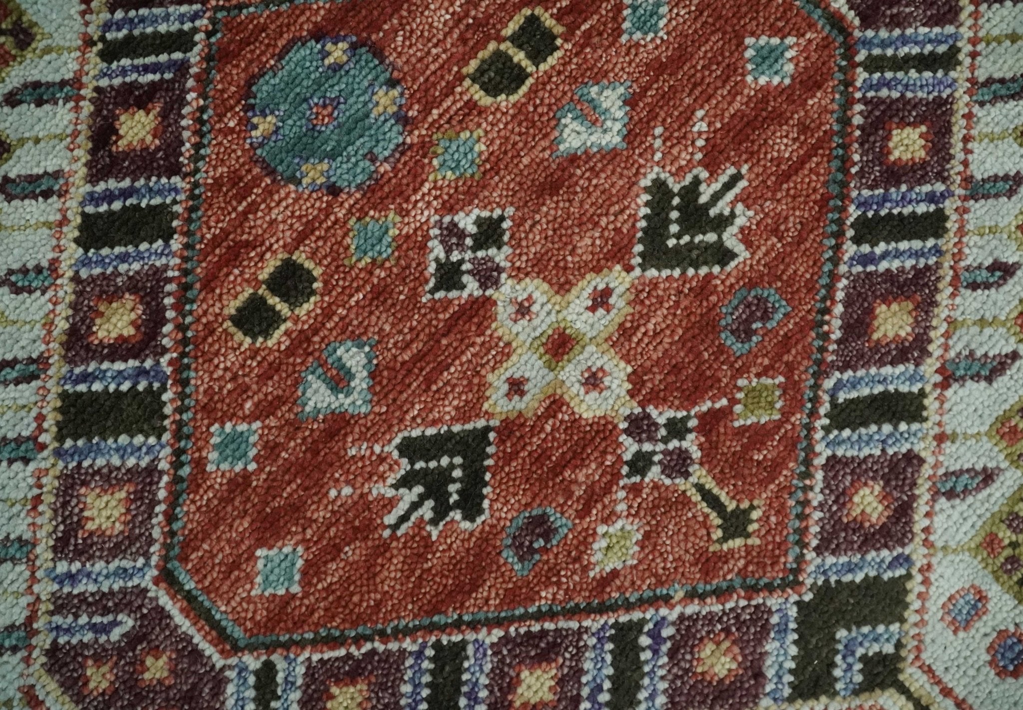 5x8, 6x9, 8x10, 9x12, 10x14 and 12x15 Rust, Ivory and Brown Oriental Traditional Persian Area Rug | TRDCP1095 - The Rug Decor