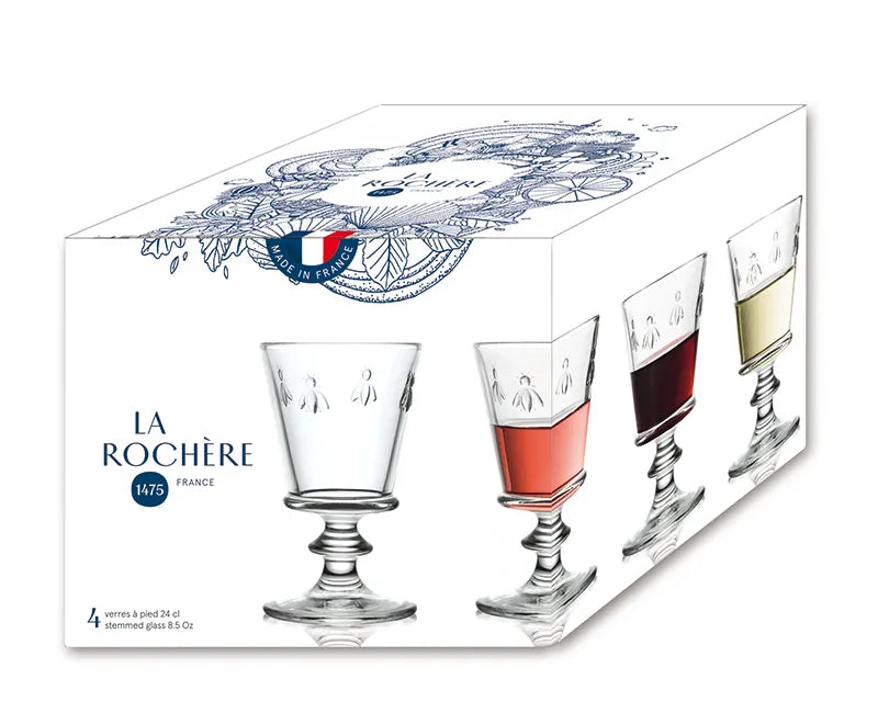 La Rochere NA Bee Wine Glass Set-4