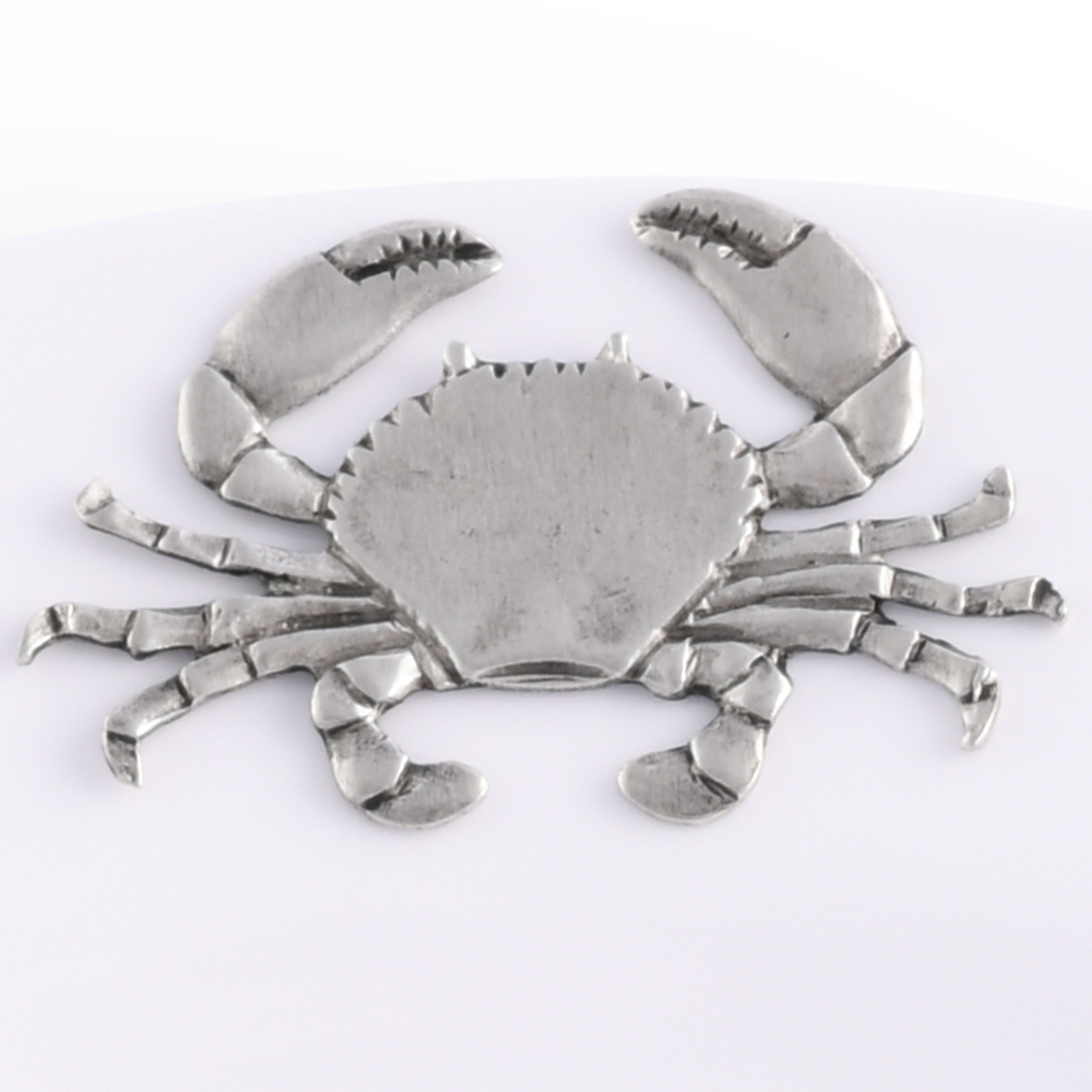 Crab Melamine Lunch Plates - Set of 4