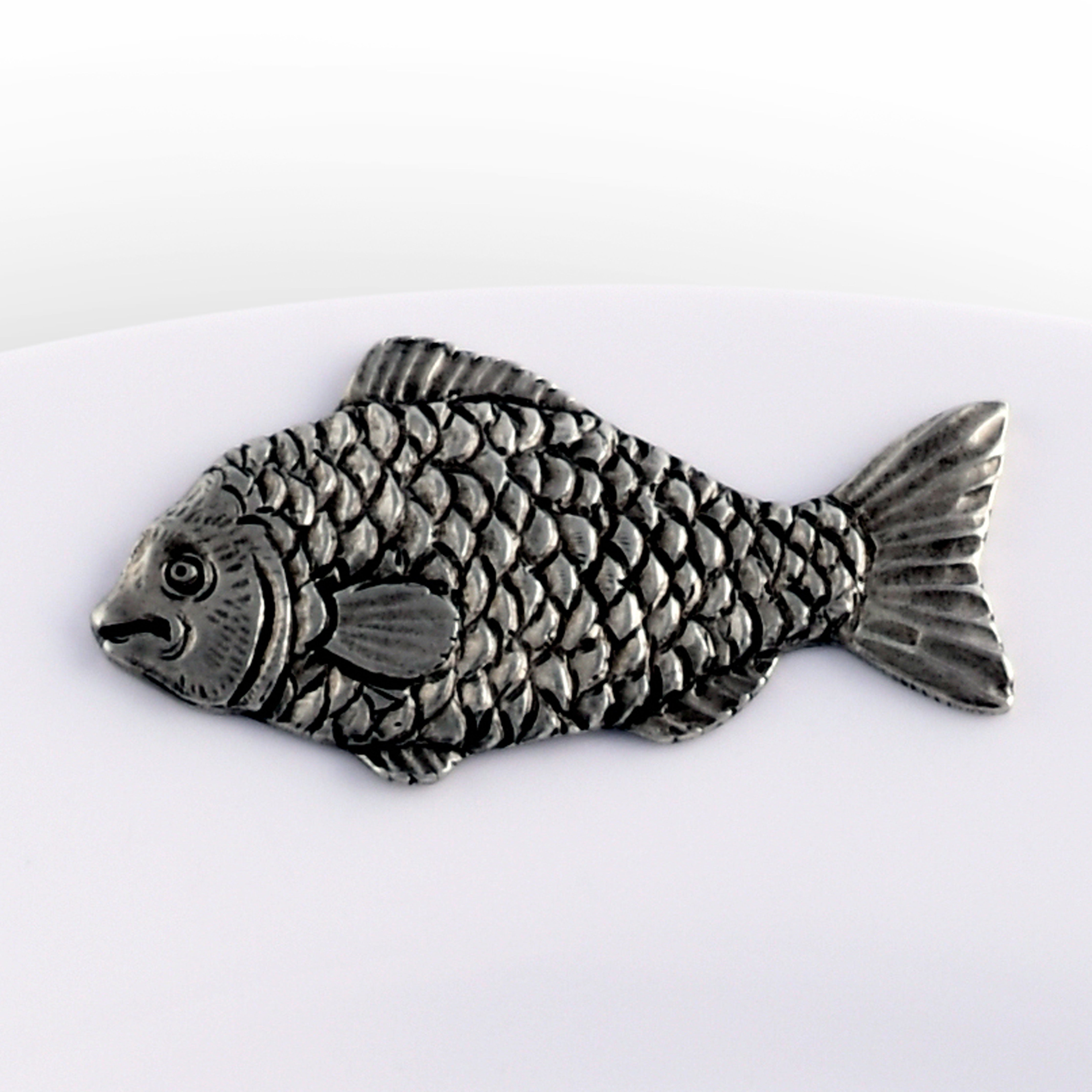 Fish Melamine Lunch Plates - Set of 4