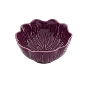 Flora Earthenware Small Bowl in Purple (Set of 4) - The Mayfair Hall