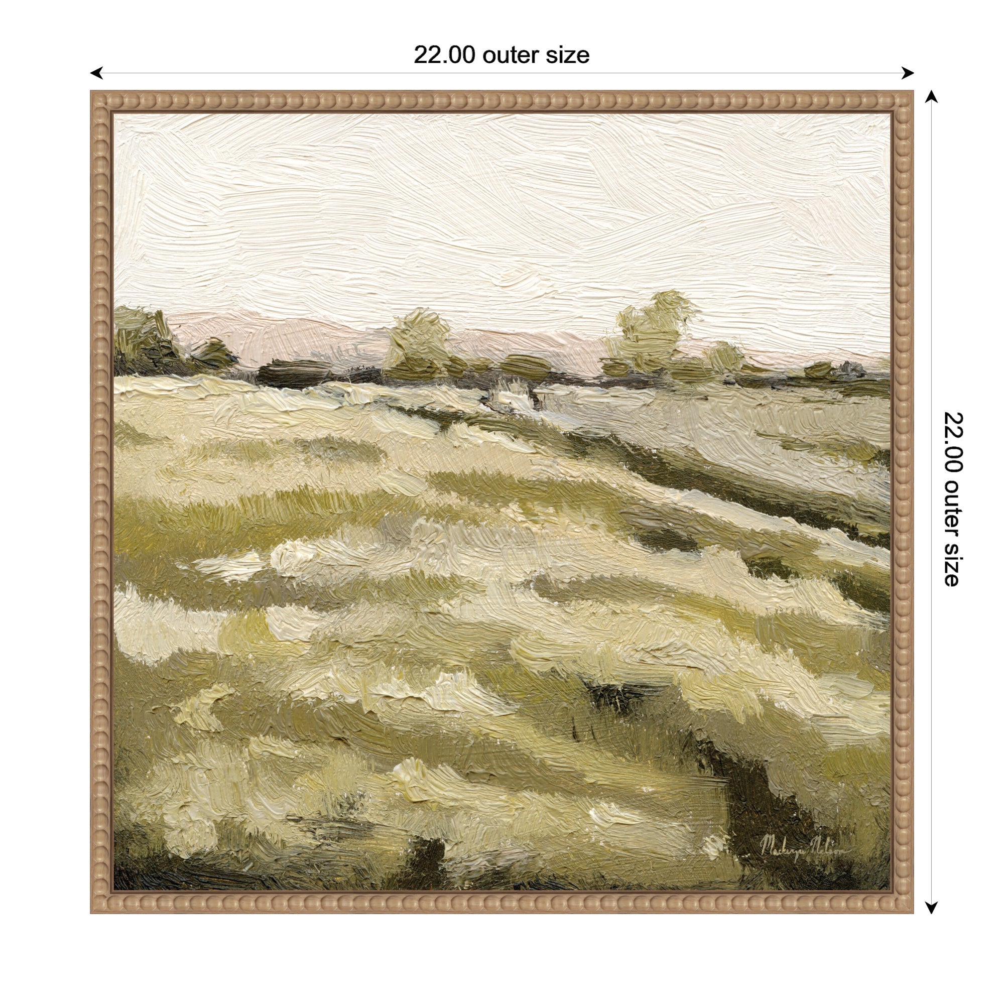 Petit Views No 10 by Mackenzie Nelson Framed Canvas Wall Art Print