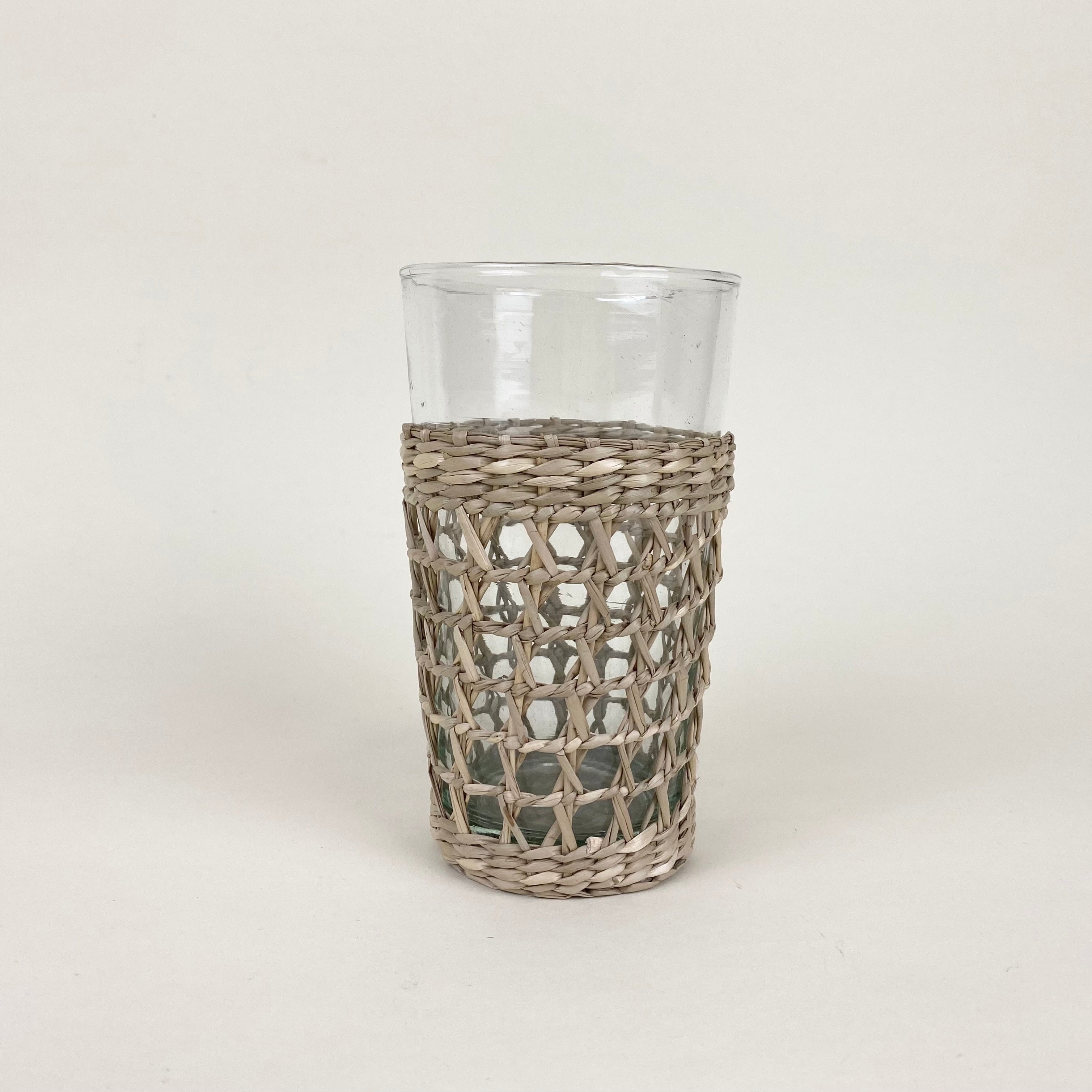 Seagrass Cage Highball Glass
