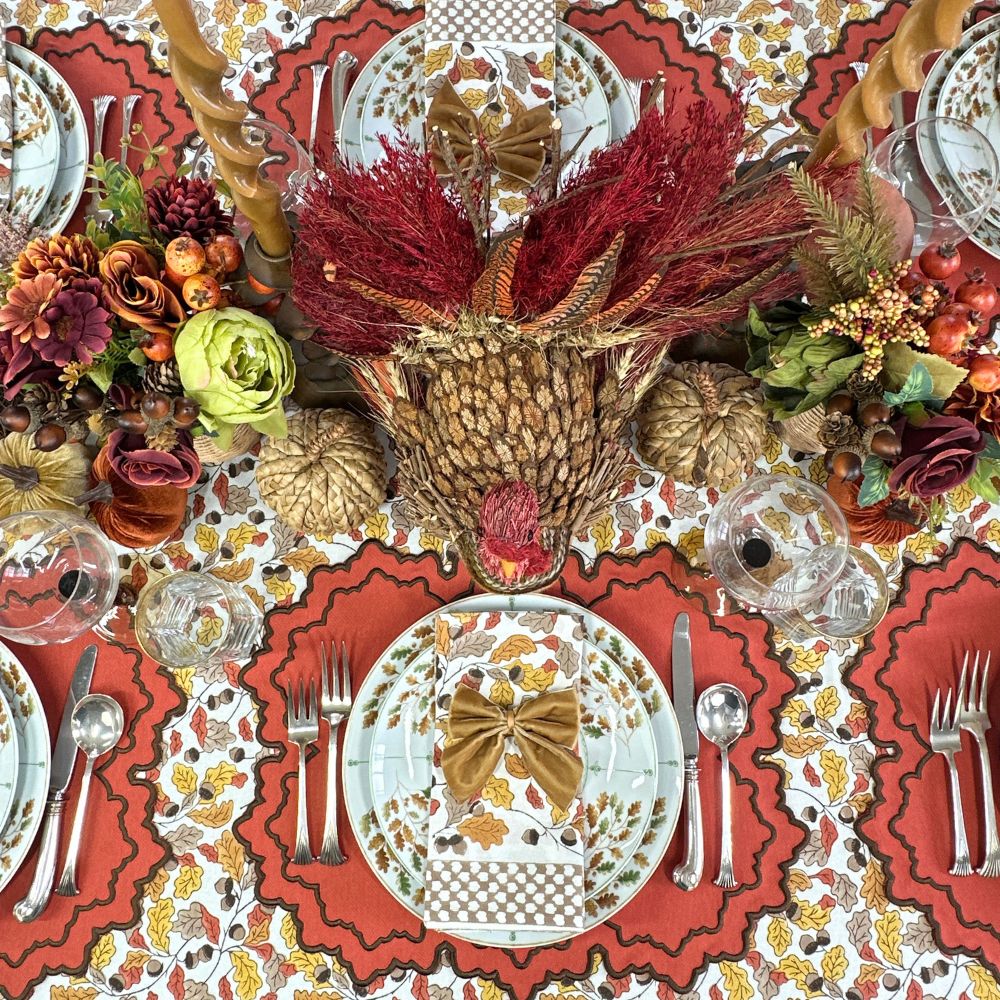 Acorns & Leaves - Tablecloth