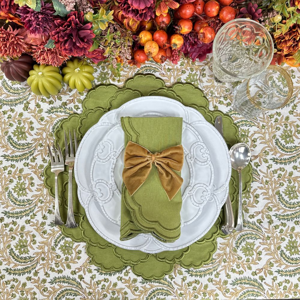 Lillian Napkin - Sage (Set of 4)