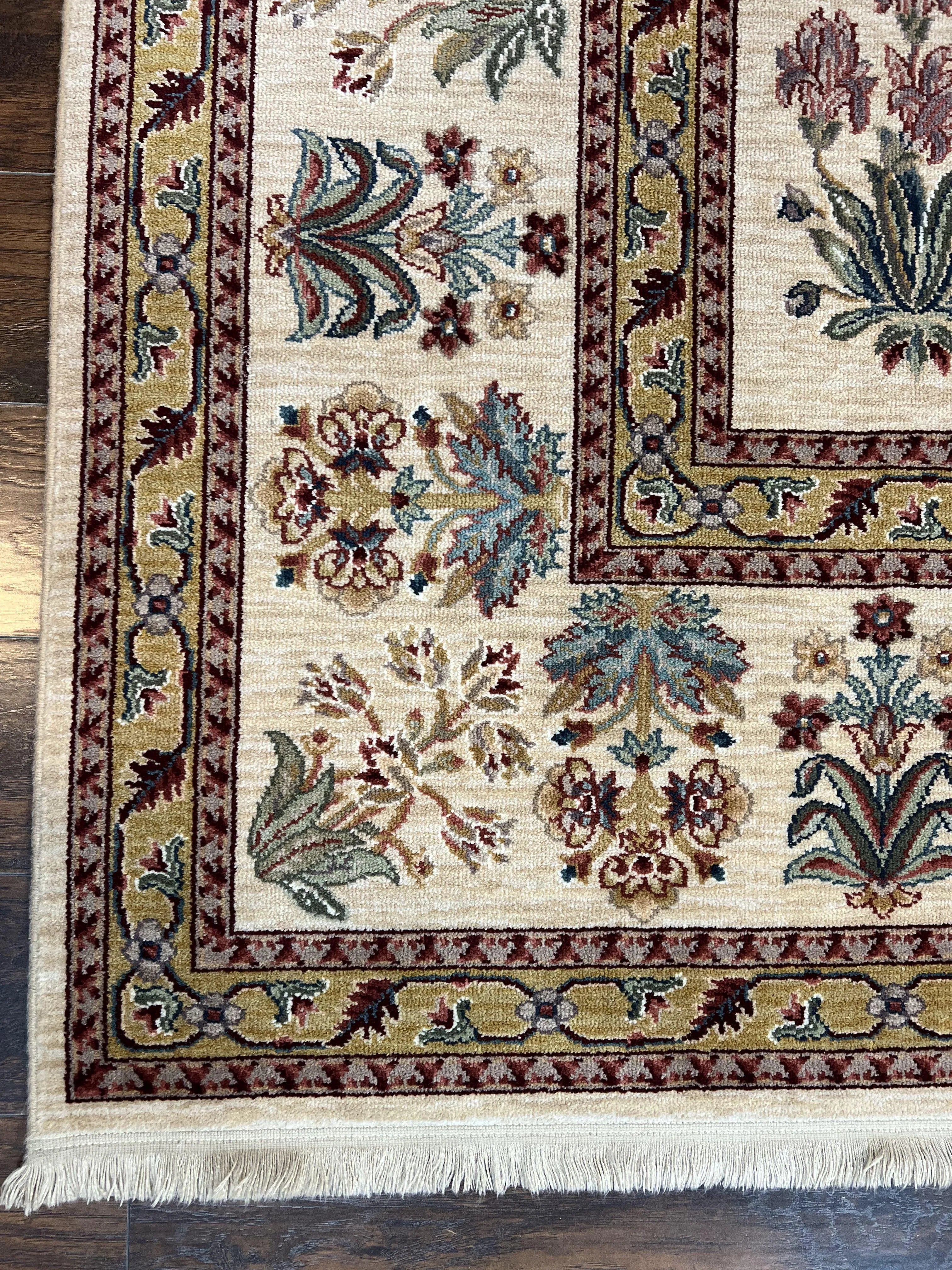 Karastan Rug 8.8 x 12, Ashara Amritsar #549, Oatmeal Color, Wool Pile Karastan Carpet, Discontinued Karastan Area Rug, Decorative