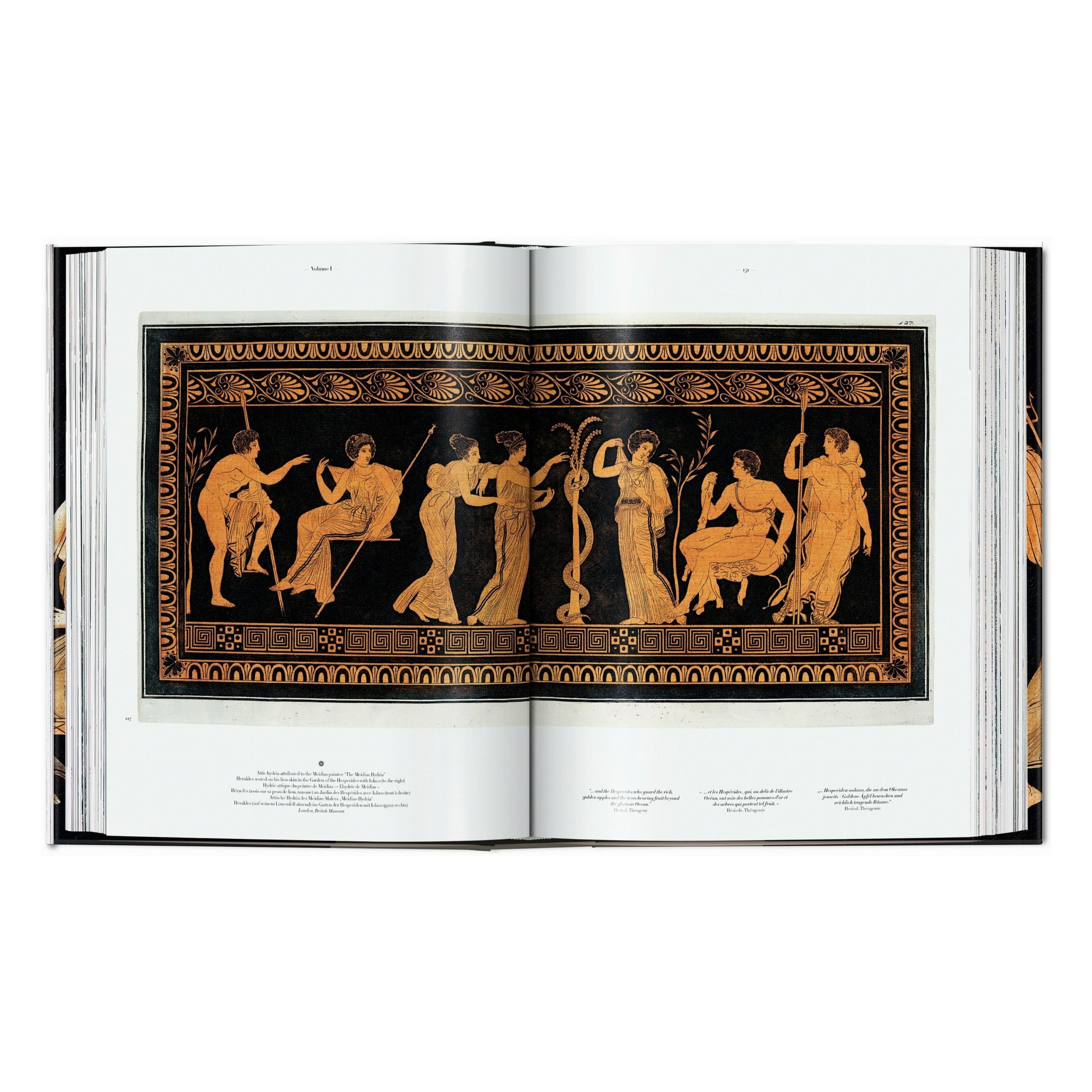 D'Hancarville. The Complete Collection of Antiquities from the Cabinet of Sir William Hamilton (German, French, English)