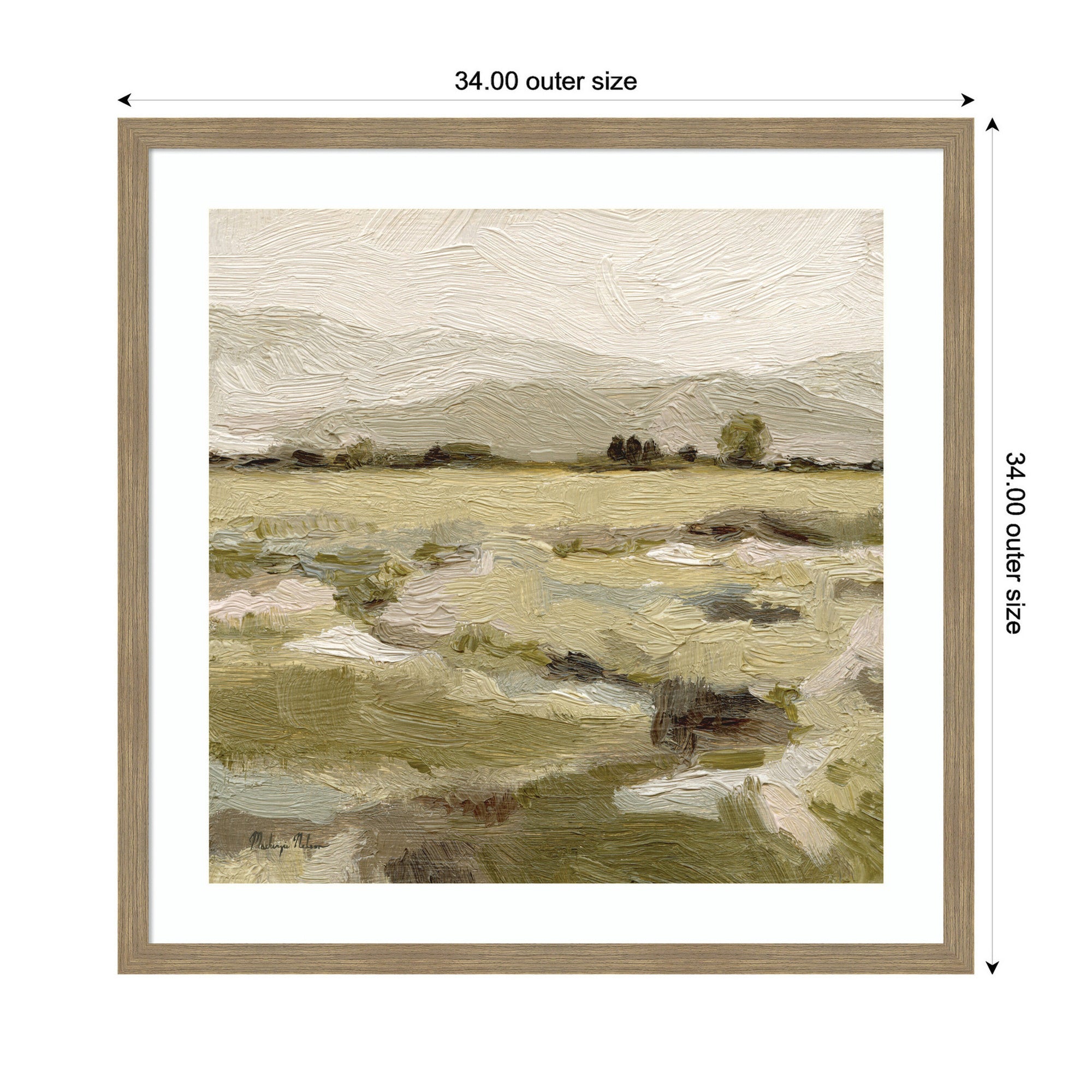 Petit Views No 8 by Mackenzie Nelson Framed Wall Art Print