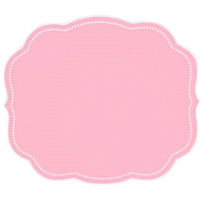 Charlotte Placemat - Pink (Set of 4) - The Mayfair Hall