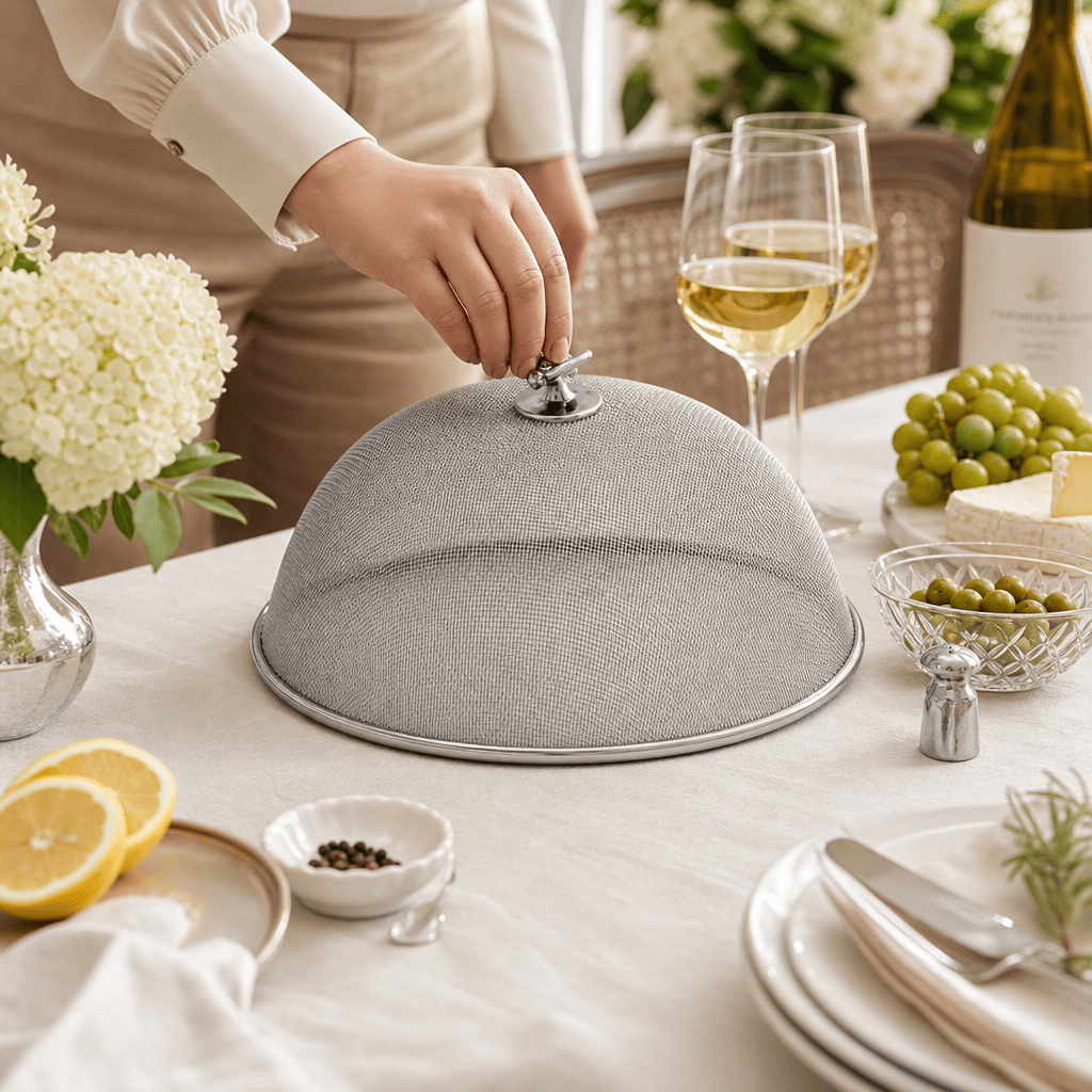 Bee Stainless Mesh Picnic Cover