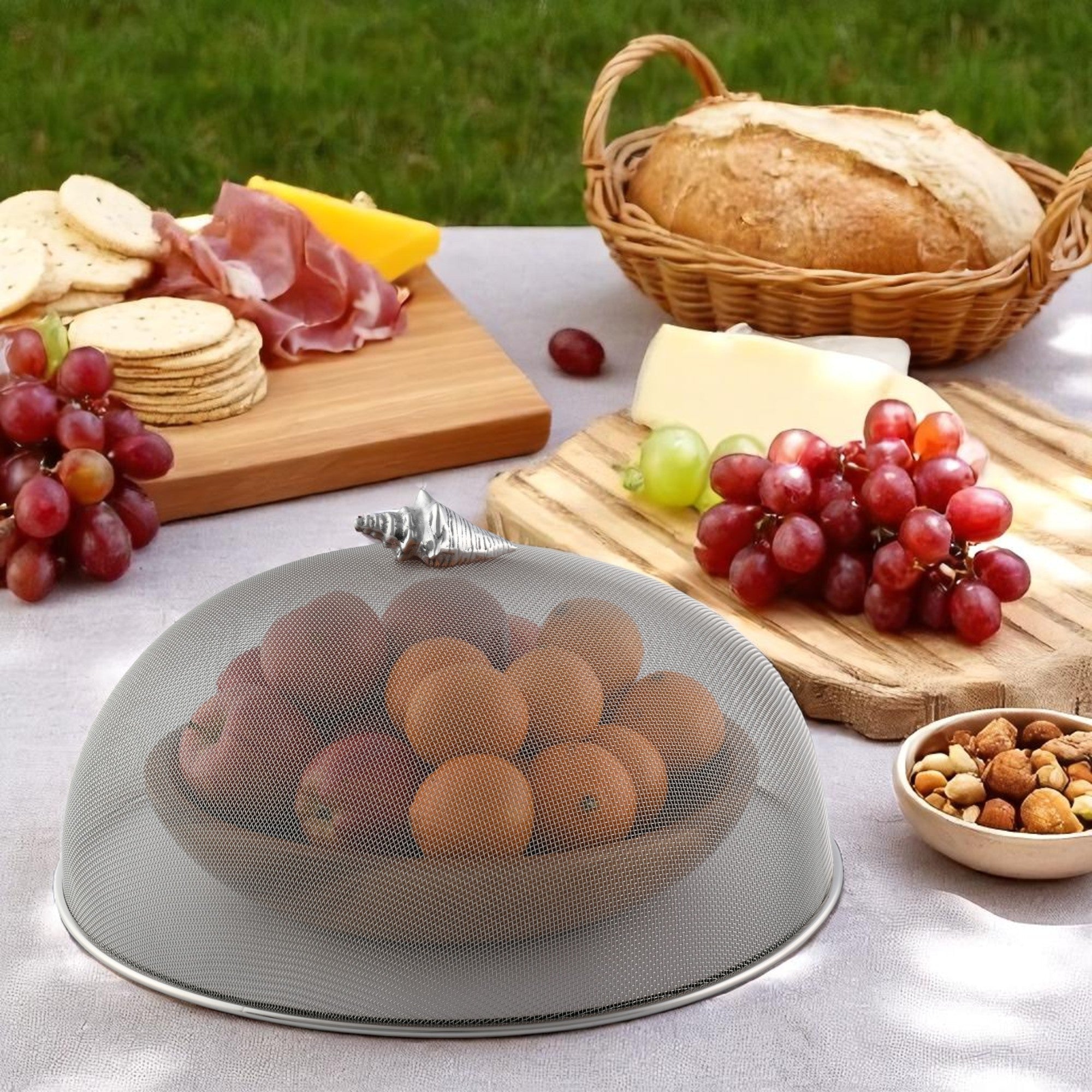 Conch Shell Stainless Mesh Picnic Cover