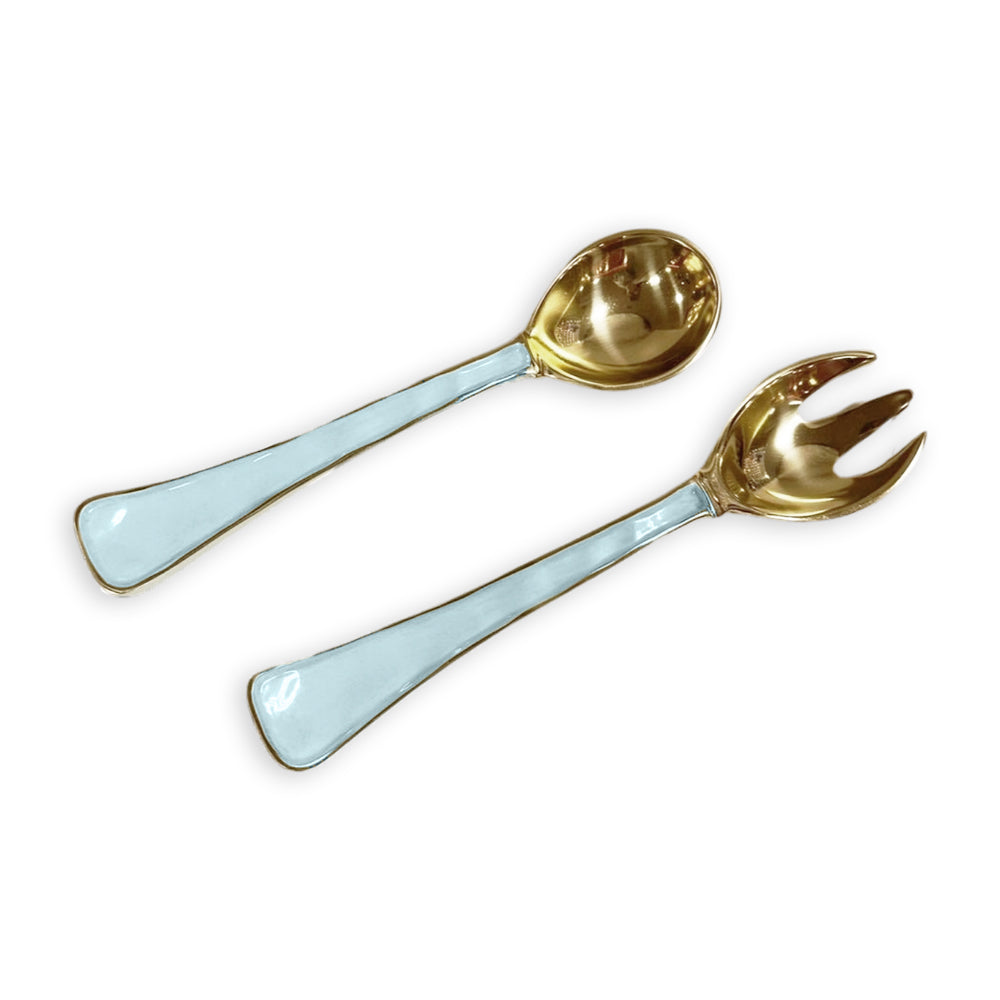 ENCANTO Soho Salad Servers (Sky Blue)