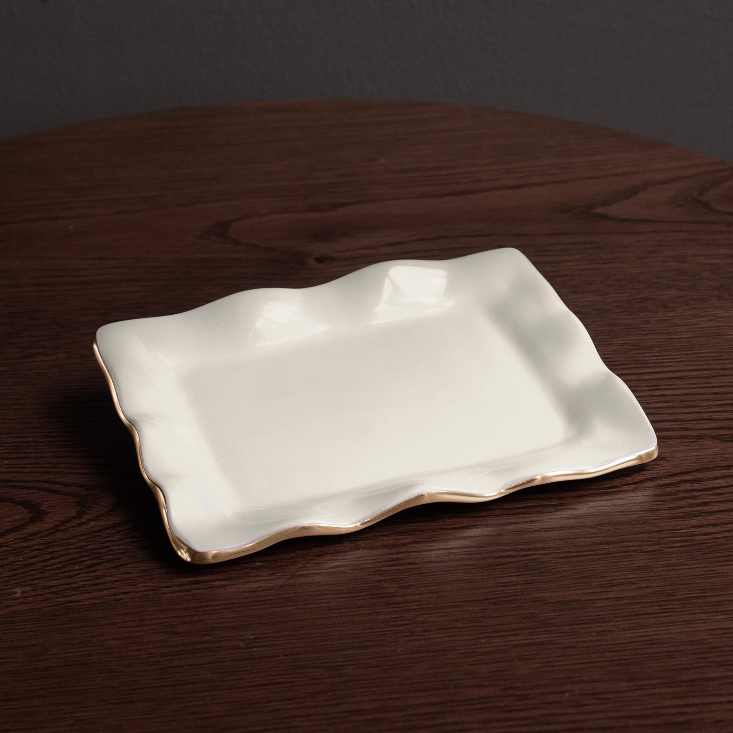 ENCANTO Vento Small Rectangular Tray (Cream)