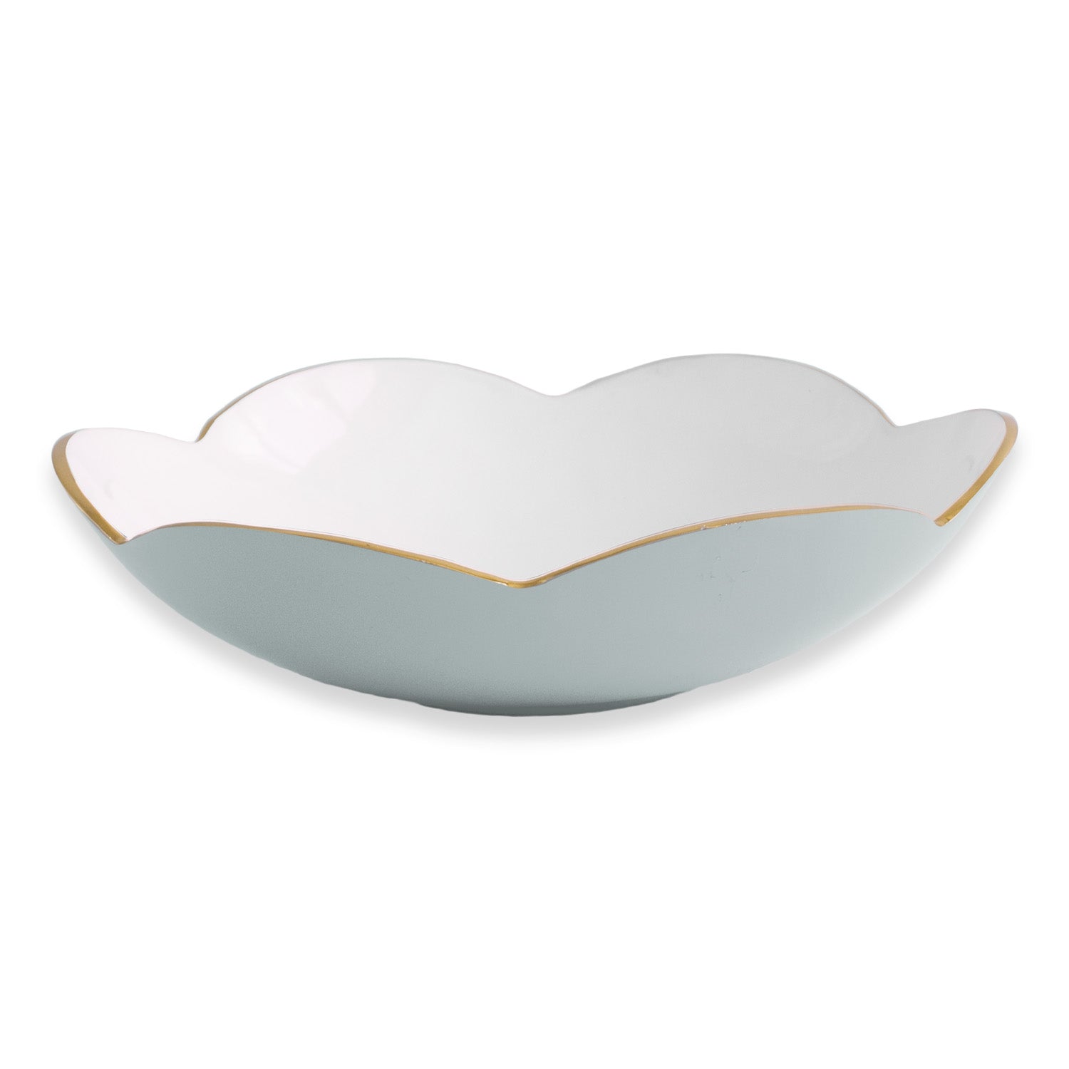 ENCANTO Amelia Medium Bowl Slate and White