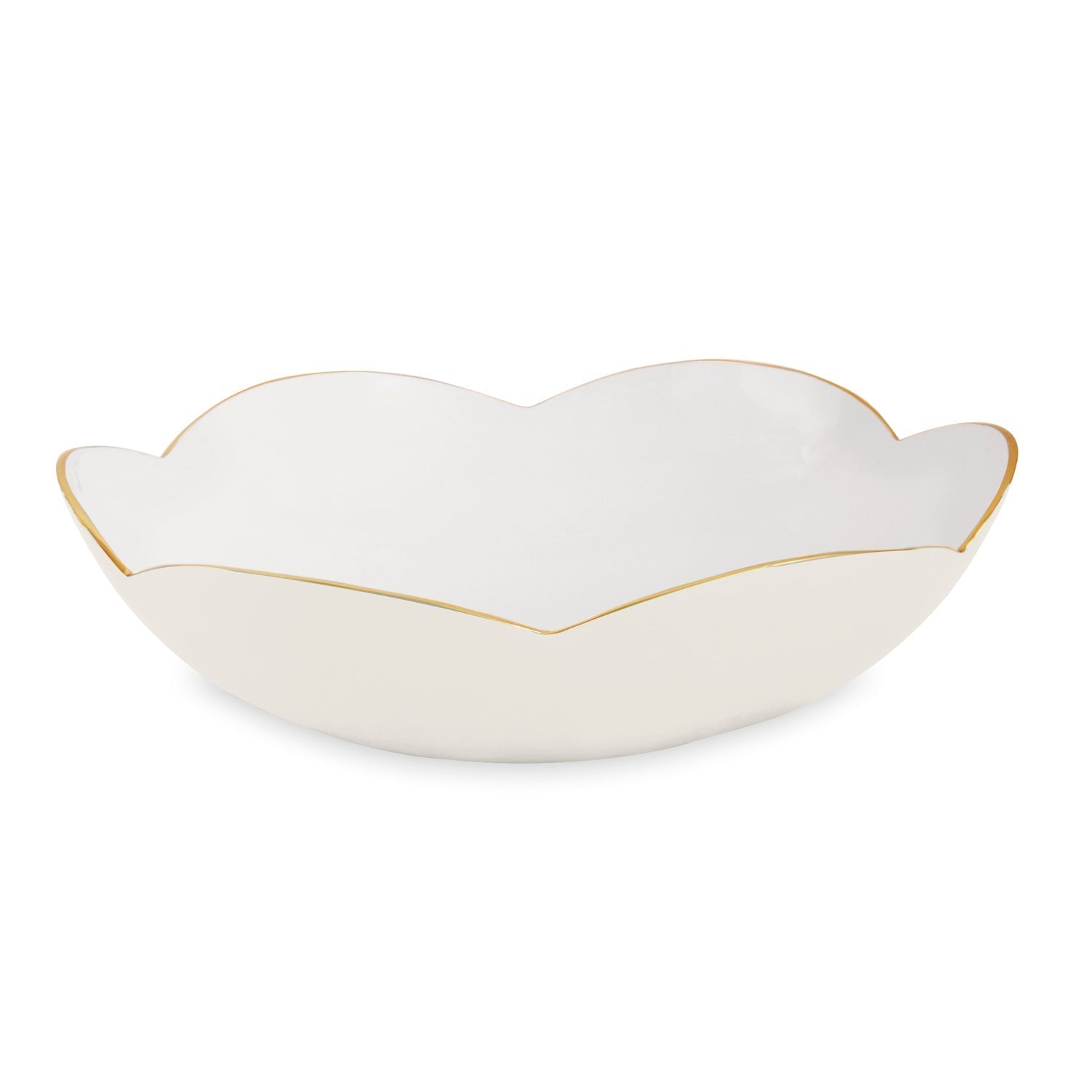ENCANTO Amelia Large Bowl Cream and White