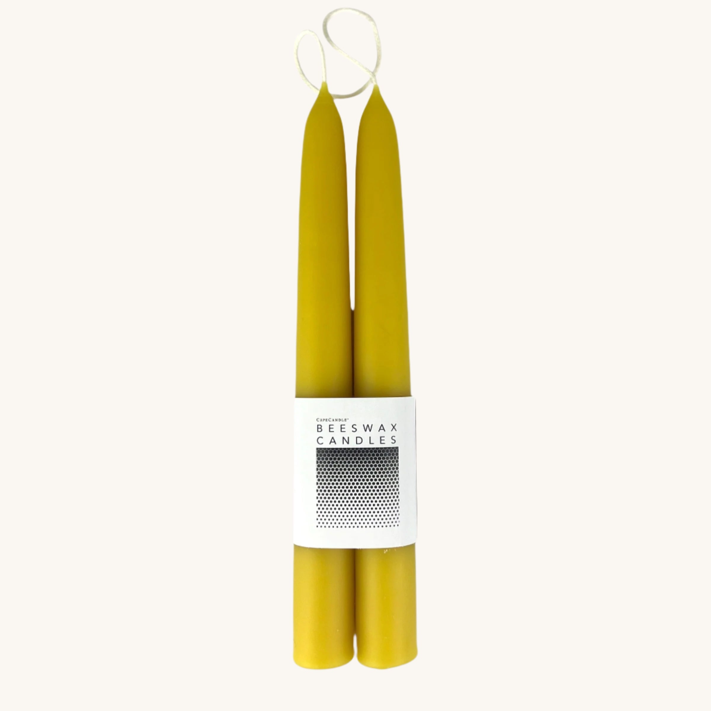 Beeswax Hand Dipped Taper Candles