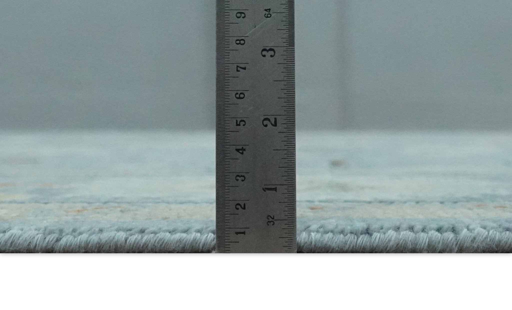 Silver and Beige Hand knotted Traditional Multi Size Oushak Wool Area Rug