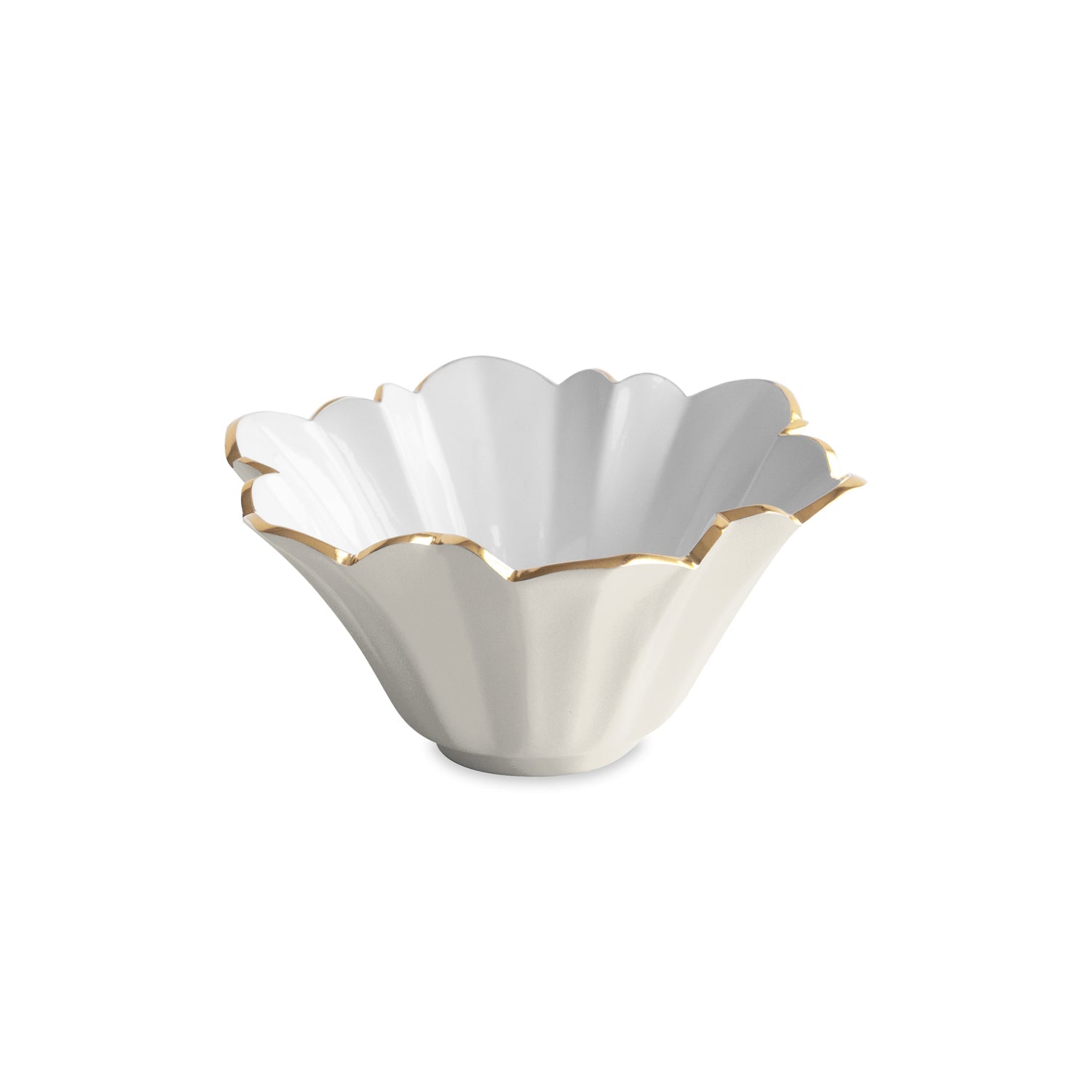 ENCANTO Avril Small Bowl (Cream and White)