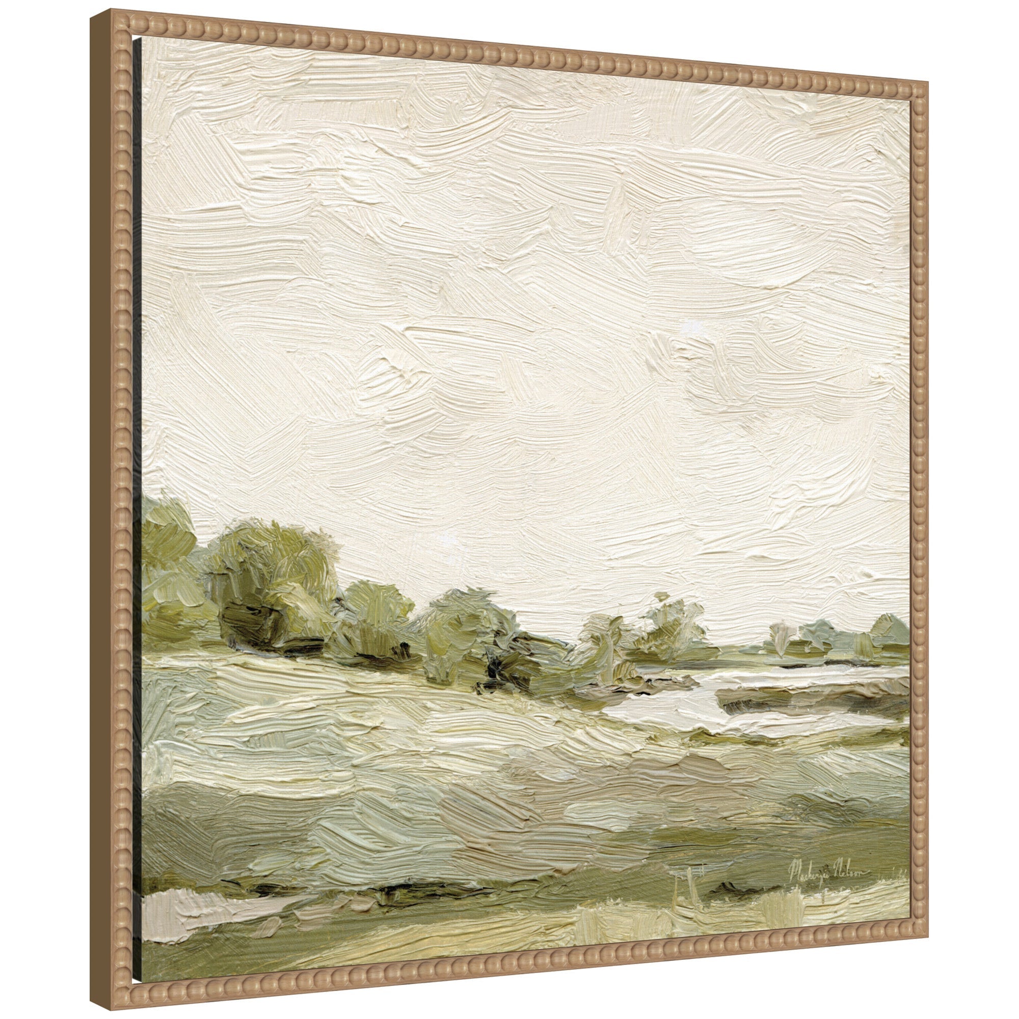 Petit View No 7 by Mackenzie Nelson Framed Canvas Wall Art Print