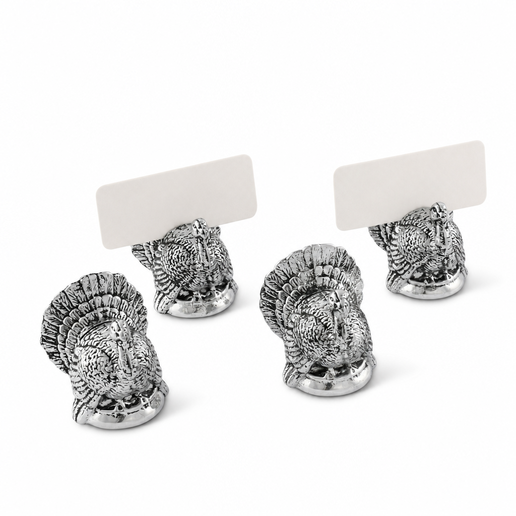 Turkey Placecard Holder (Set of 4)
